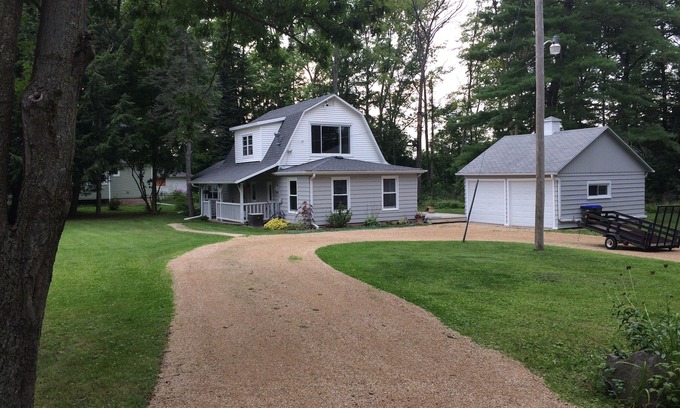Shawano House | Shawano WI Wolf River home with lake access via Shawano Lake Channel
