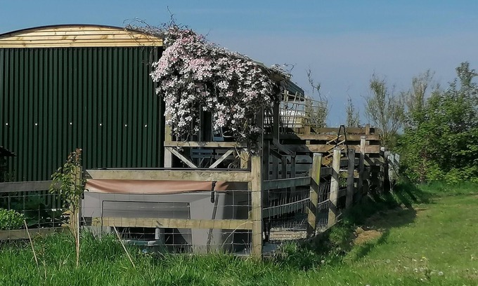 Maenclochog House | Shepherds Hut with stunning Pembrokeshire hill views