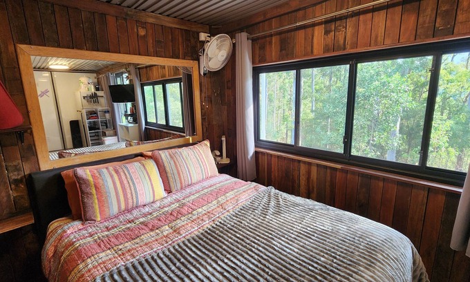 Austinville Apartment | Shipping Container with Plumbed Outhouse:Building#7