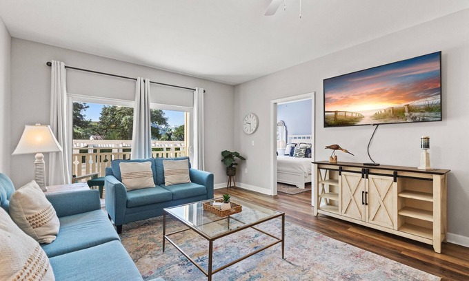 Waterside Village Condo | Shore Beats Work - 2BR/2BA 1st Floor!