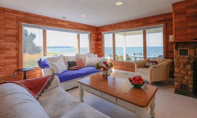 Southold House | Shorecrest Beach House + Beach Front + Ocean views