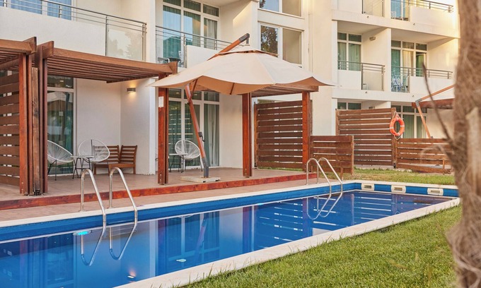 Ulcinj Hotel | Short Drive to Valdanos Beach! TWO Modern 2BR Suites, Outdoor Pools, Beachfront!