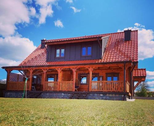Gietrzwald Cabin | Sielski Spokój Dom z bali Apartamenty całoroczne