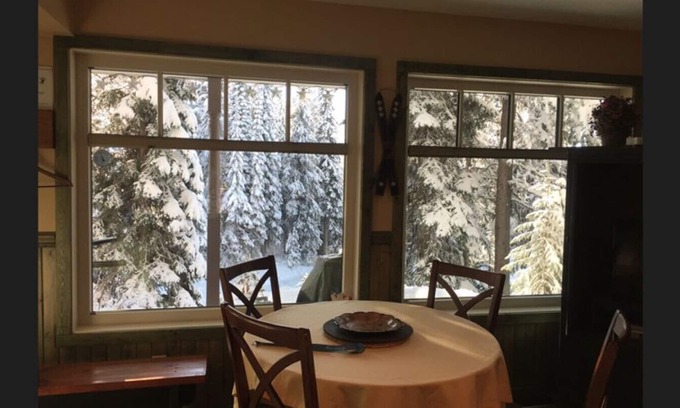 Silver Star Mountain House | Silver Star Two Bedroom Suite on the Knoll, fireplace, ski/bike storage, hot tub