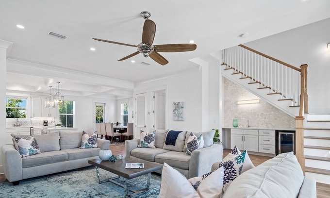 Emerald Waters Village House | SIMON SEAS: A New Coastal Home with 2 Pool, Gated Neighborhood, Close to the Beach!