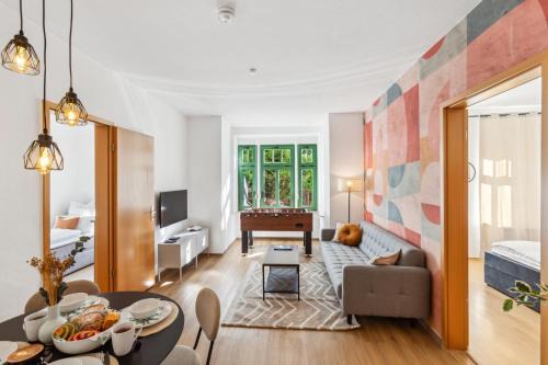Kaßberg Apartment | Simply Cozy by Simple Pleasures Apartments, Kaßberg, Messenähe, Highspeed WLAN
