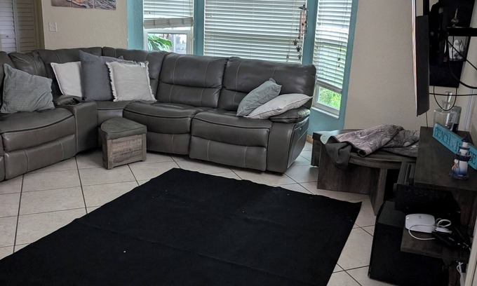 Englewood House | Single Family saltwater pool house with fenced in backyard close to the beach.