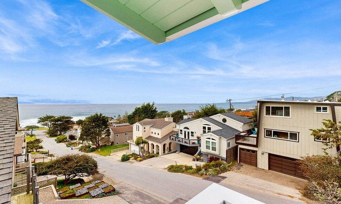 Park Hill House | Single floor home w/ocean views, close to beach - dog friendly & easy access