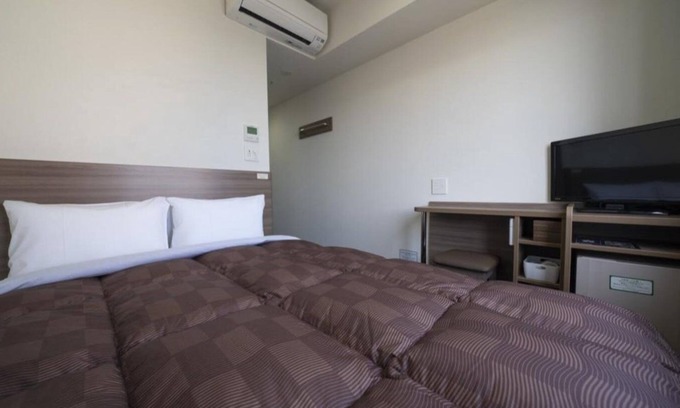 Hakata Ekimae Hotel | Single room smoking semidouble plan for 2 people/Fukuoka Fukuoka