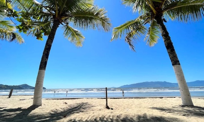 Caraguatatuba House | Single storey house with pool 5min from the beach