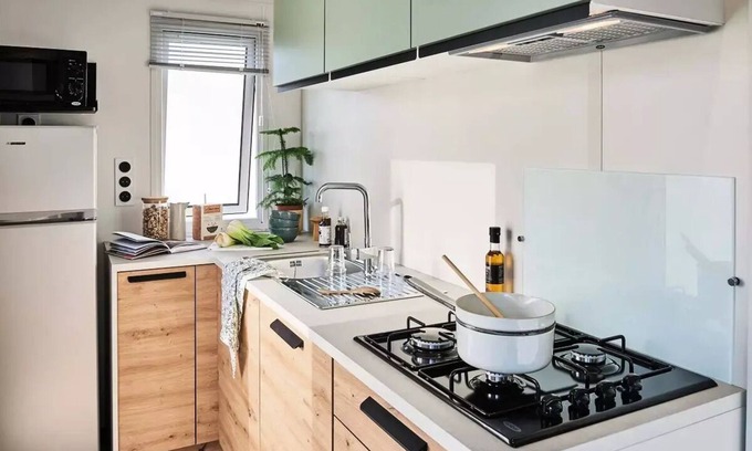 Sisteron House | Sites and Landscapes Les Prés Hauts * - Mobile home Privilège Baronnies 3 Bedrooms 6 people