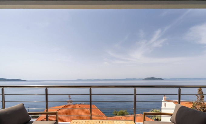 Neos Marmaras Apartment | SithoniaRS Wave & Wind Luxury Apartment with infinity Sea View
