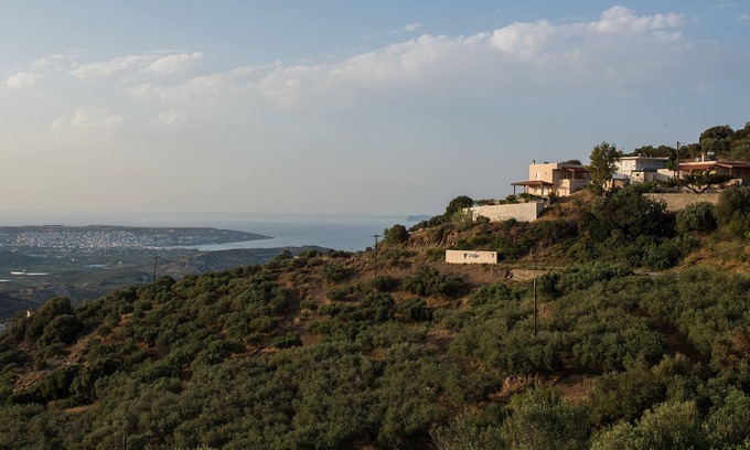 Zou House | Sitia Balcony View Villa- 10min from Beach