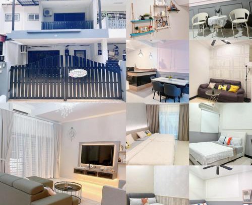 Sitiawan House | Sitiawan 2-storey 4room5BedsWifi 10pax near Jetty