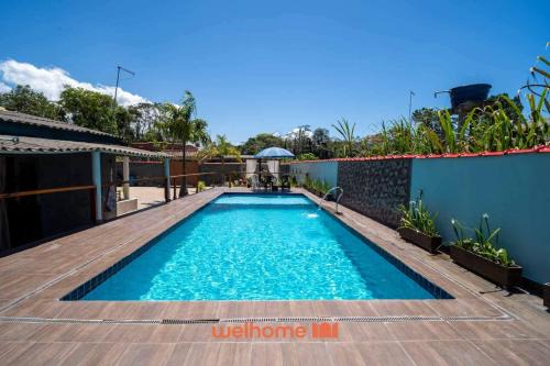 Mongagua House | Sitio com piscina e lazer completo em Mongagua