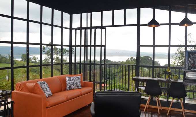 La Fortuna Apartment | Sitting on stilts, Stuido Wow has spectacular volcano, lake & rain forest views!
