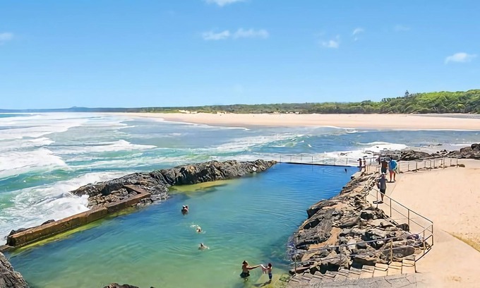 Sawtell Villa | Situated just steps from the beach, this luxurious accommodation offers premium location and more