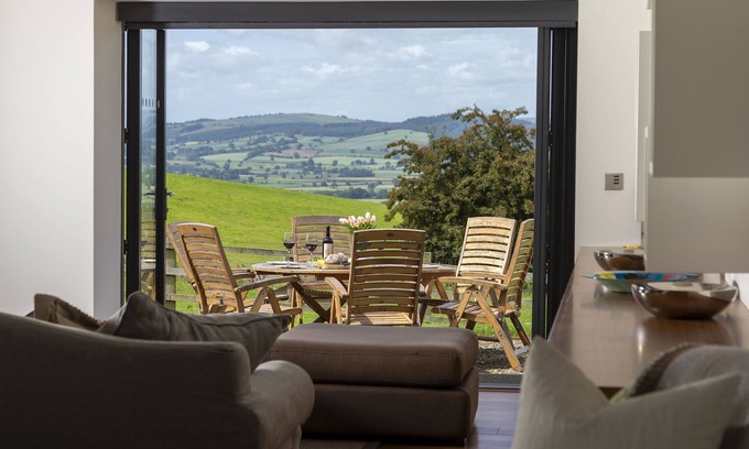 Brampton Bryan House | Situated on the Downton Estate, four miles from Ludlow, Wassell Barn offers spacious accommodation f