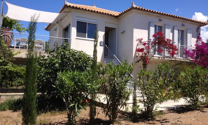 Lepreo House | Six-bedroom House With Terrace Ionian Sea View