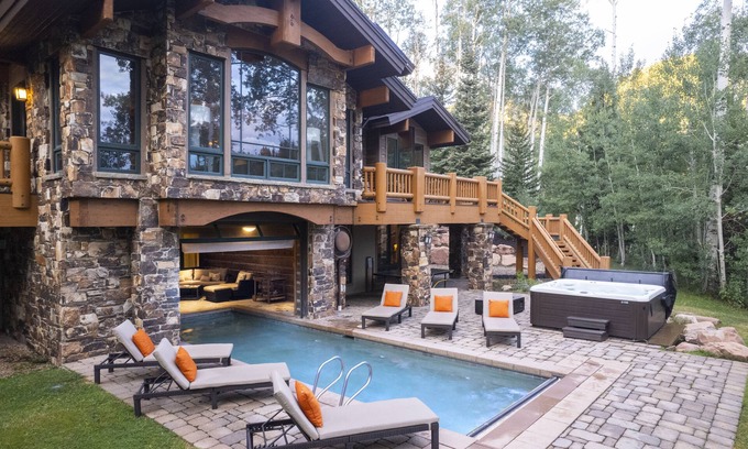 Park City House | Ski in out luxury, hot tub and year-round pool.