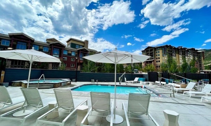 Park City Condo | Ski in/out Studio at a YotelPad in Canyons Village, Park City. Pet Friendly!