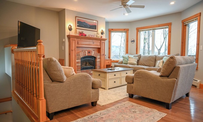 North Troy Condo | Ski-In/Ski-Out, 2-Story Condo @ Jay Peak Resort W/Outdoor Hot Tub