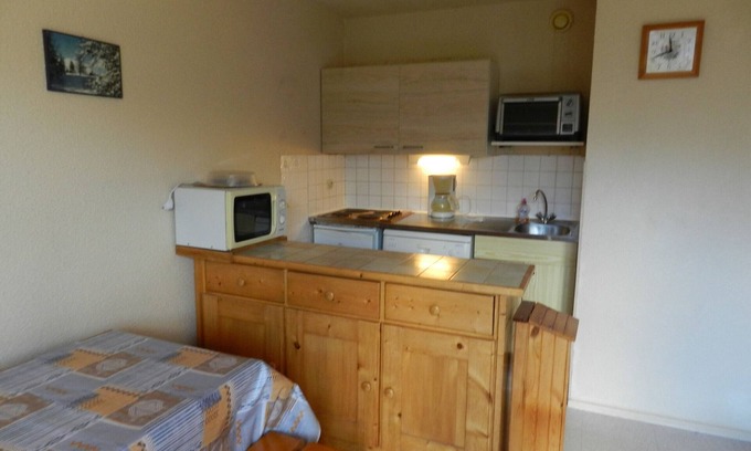 Le Pleynet Apartment | Ski-In/Ski-Out Apartment with Valley View, Balcony, and Easy Lift Access