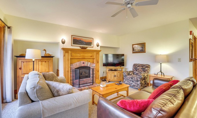 North Troy Condo | Ski-In/Ski-Out at Jay Peak Resort Condo!