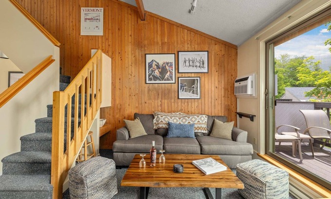 Jeffersonville Condo | Ski in, Ski out condo at Smugglers' Notch Resort