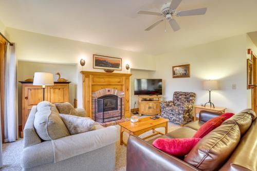 North Troy Apartment | Ski-InandSki-Out at Jay Peak Resort Condo!