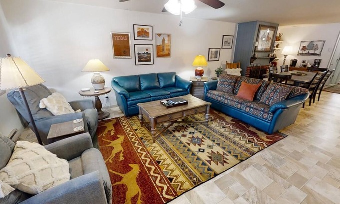 Red River Condo | Ski View 10 - In Town - On Main Street - WiFi - Cable - Wood Burning Fireplace -