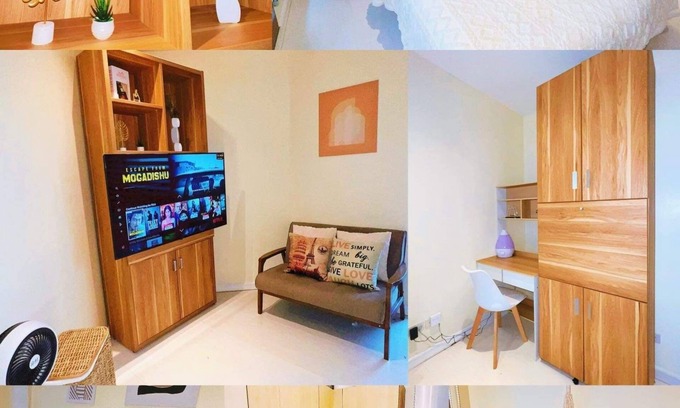 Downtown Condo | Skyline Cityview Cozy Studio with 600mBps wigi+Pool+Netflix+Disney+55’qLed TV