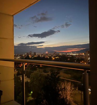 Skopje Region Apartment | Skyline Retreat Apartment at Sky Towers with Spa and Fitness Access