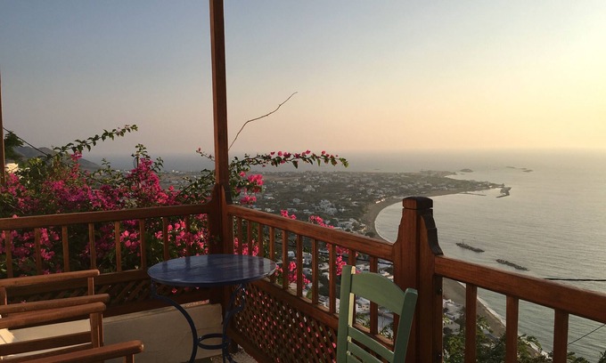 Skiros House | Skyros Village I Modern Greek vacation home on the rock with sea view