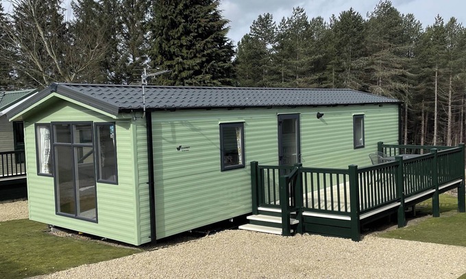 Hexham Cabin | Slaley Forest Caravan petfriendly Retreat sleeps 6