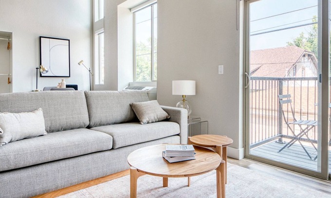 Capitol Hill Apartment | Sleek Capitol Hill 1BR w/ W/D, 4 blocks from Cheesman Park, by Blueground