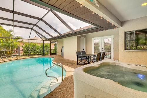 Biggar House | Sleek Family Home with Pool and Hot Tub in Fort Myers!