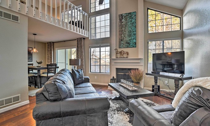 Littleton House | Sleek & Spacious Centennial Escape w/Private Deck