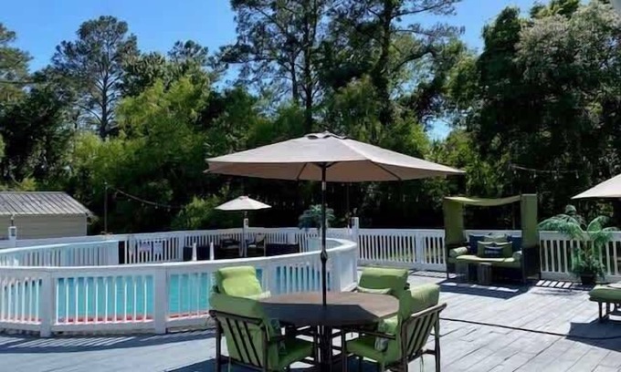 Conway House | Sleep Eat Beach Repeat, Spacious Poolside Retreat