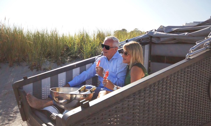 Groemitz Apartment | Sleeping beach chair for 2 guests with 4m² in Grömitz (160303)