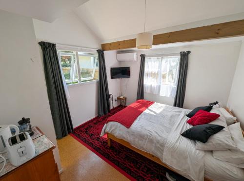 Hamilton Apartment | Sleepout with bathroom and mini kitchenette