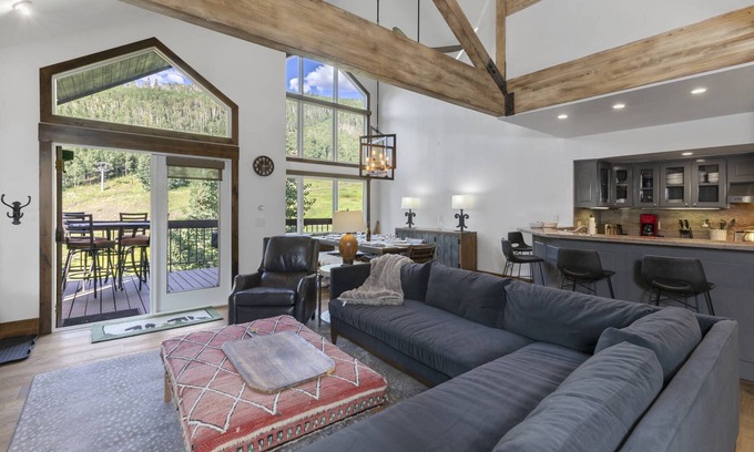 Mountain Village Condo | Sleeps 10 - Year Round Out The Door Trail Access.-Ski in-Ski out