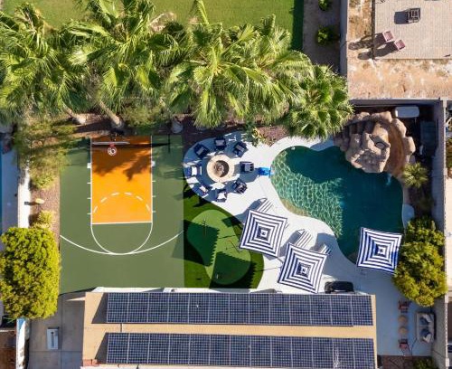 Alta Vista Estates House | Sleeps 16 Pool Hot Tub Sport Court Game Room