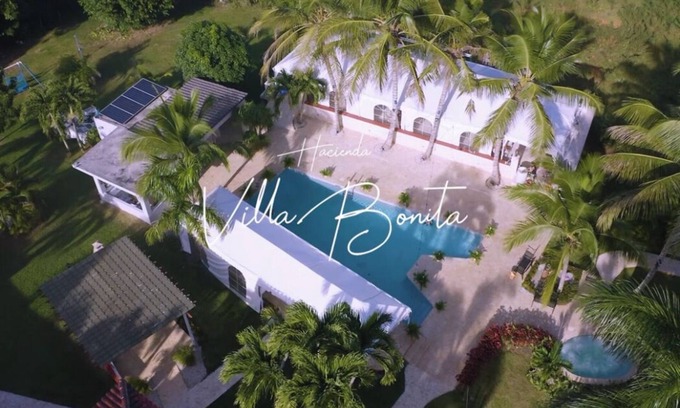 Aguadilla Pueblo Villa | Sleeps 50+ Aguadilla Vacation and Destination Wedding Mansion, private pool etc.