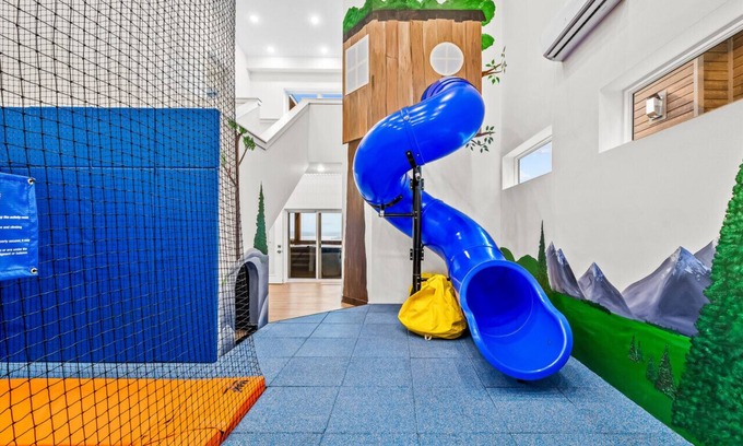 Kimberling City House | Slide `n` Bounce Lodge: Private Playspace, Hot Tubs, Lakeview, Sleeps 36
