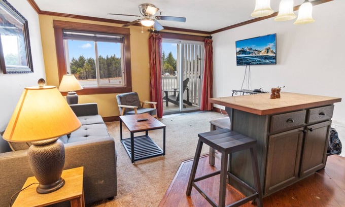 Snowshoe Condo | Slopeside Retreat Close to Village & Ballhooter EZ Park Wi-Fi Sleeps 4