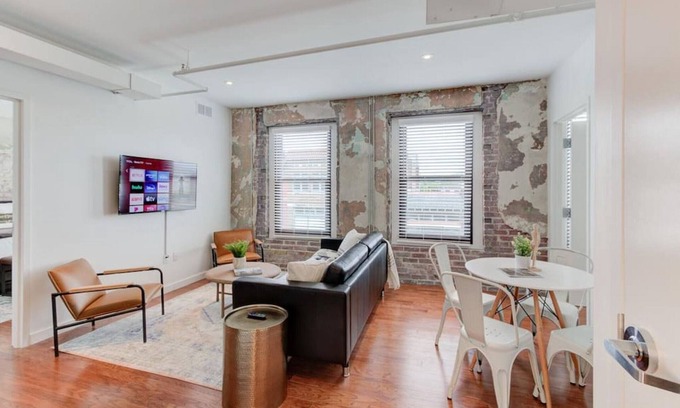 South Main Historic District Apartment | SM 201 · Historic South Main Gem with 100% Modern updates!