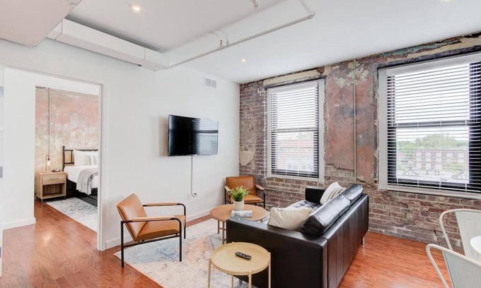 South Main Historic District Apartment | SM 301 · Right on Main St with Historic Vibe!