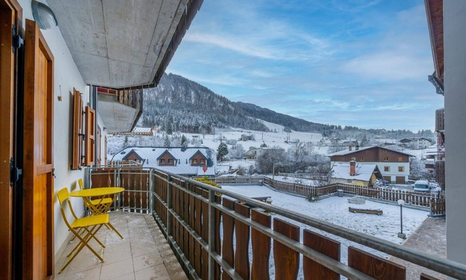 Tarvisio Apartment | Small & Charming Apt - Overlooking the Alps