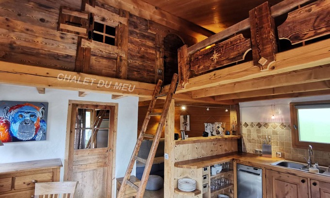 Megeve Ski Chalet | Small detached chalet with character, garden and terrace